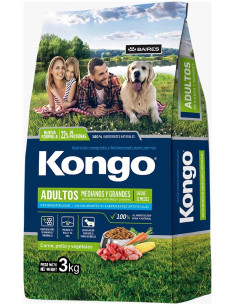 KONGO MEDIANOS Y GRANDES X 3 KG