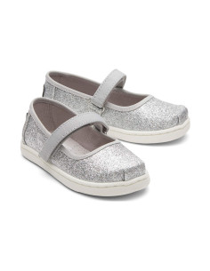 Chatita TOMS SILVER IRID GLIMMER TN M JANE FLAT