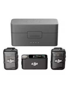 MICROFONO DJI MIC 2 (2 TX + 1 RX + CHARGING CASE) (FCC)