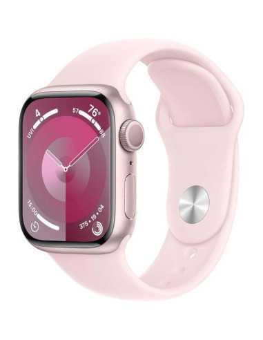 APPLE WATCH SERIE 9 45MM MR9G3LL/A PINK SPORT BAND