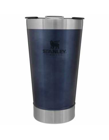 VASO CERVECERO CLASICO STANLEY 473 ML C/ TAPA Y ABRIDOR