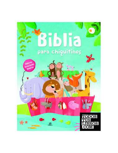 Libro infantil Biblia para Chiquitines