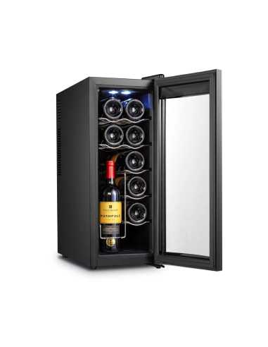 ENFRIADOR DE VINO BRITANIA PH12E 12BOT/12L/18øC/11KG 220V NEGRO