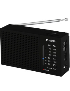 RADIO PORTATIL AIWA AW-FML2 AM/FM AA NEGRO