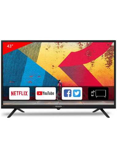 TV SMART LED 43" AIWA AW43B4SMFL FHD HDMI GOOGLE TV