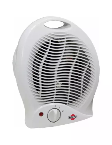 ESTUFA DE AIRE TOKYO ALBA 220V/2000W/2 NIVELES/BLANCO