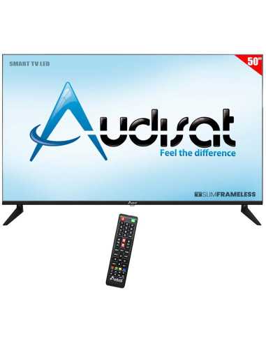 TV SMART LED 50" AUDISAT AD-50 4K ANDROID/CONVERSOR