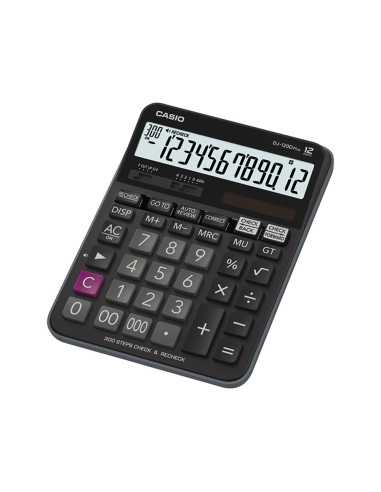 CALCULADORA CASIO DJ-120D PLUS 12 DIGITO NEGRO