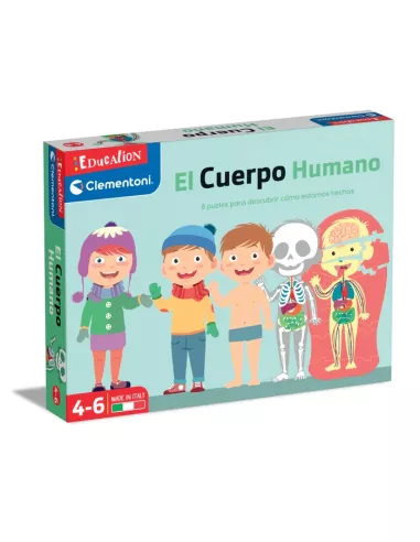 JUEGO CLEMENTONI DIDACTICO CUERPO HUMANO