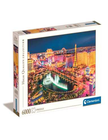 JUEGO DE ROMPECABEZAS CLEMENTONI HIGH QUALITY LAS VEGAS 6000 PIEZAS