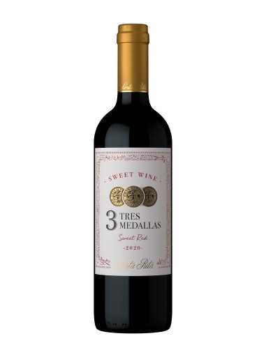 VINO SANTA RITA 3 MEDALLAS SWEET RED 750ML