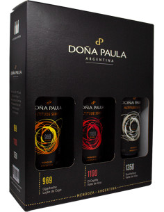 VINO DOÑA PAULA PACK 3X BLEND 750ML