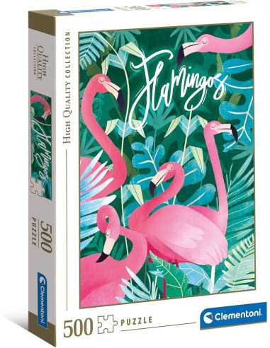 JUEGO DE ROMPECABEZAS CLEMENTONI DE FLAMINGOS