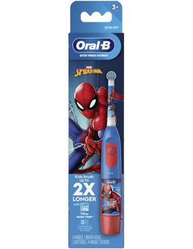 CEPILLO DE DIENTES ORAL-B CON BATERÍA PARA NIÑOS SPIDERMAN