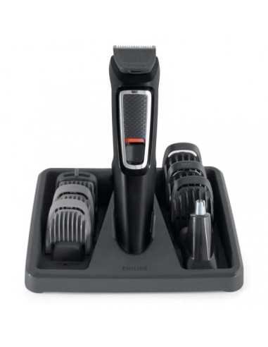 CORTADOR DE PELO PHILIPS MULTIGROOM MG3731/15 RECARGABLE BIVOLT NEGRO