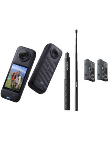 KIT CÁMARA DE ACCIÓN INSTA360 X4 TRAVEL BUNDLE